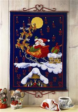 Christmas gift calendar (Reindeer) - Permin 34-1214